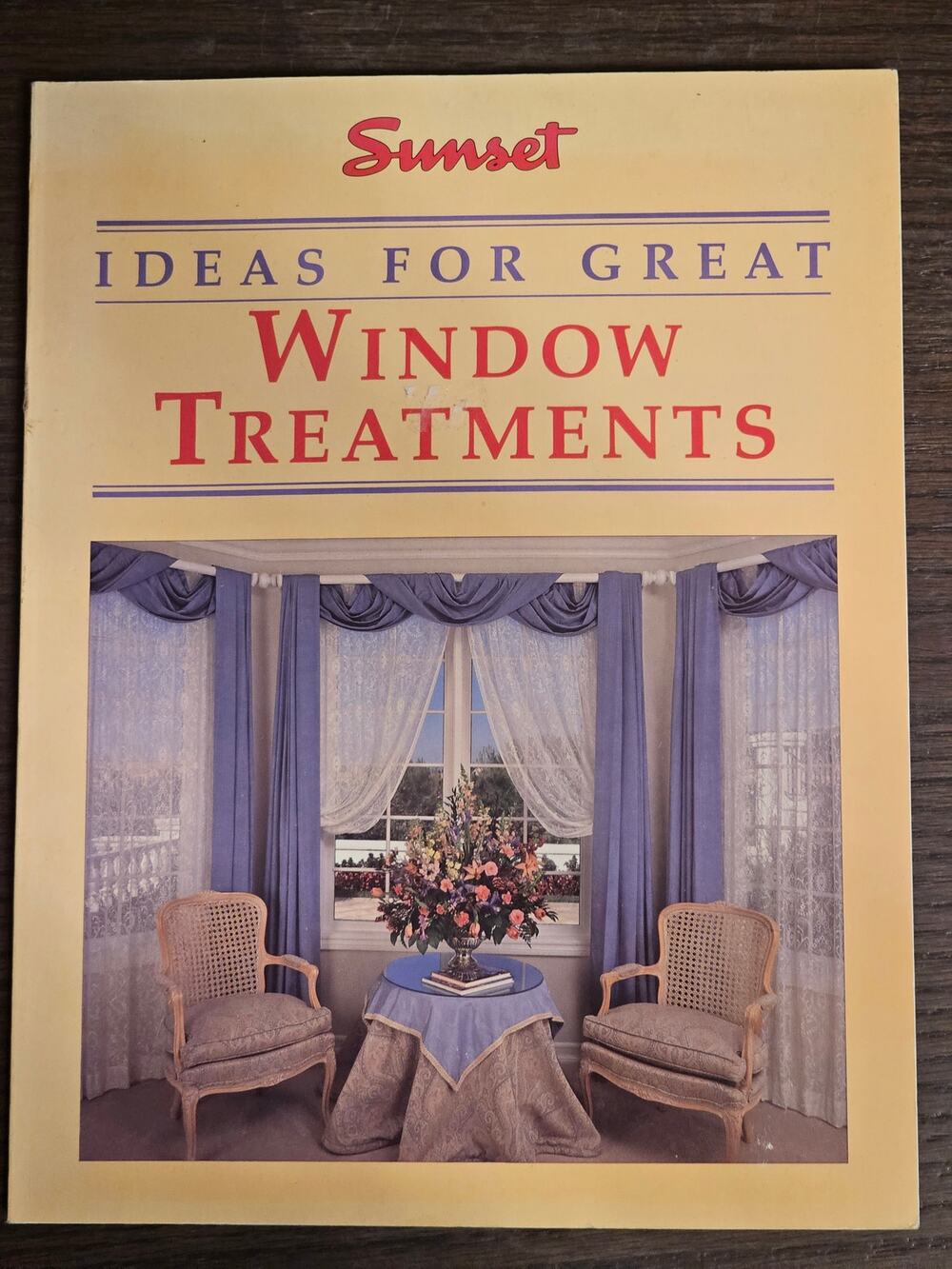 Vintage IDEAS FOR GREAT WINDOW TREATMENTS Magazine 1992 Fifth Printing 1995
